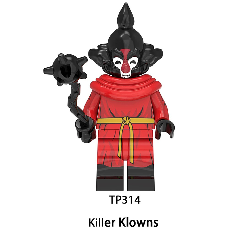 TP1001 Marvel DC Joker Action Figures Building Blocks Killer Klowns Cartoon Clown Film Minifigs Blocks Children Toys Gifts
