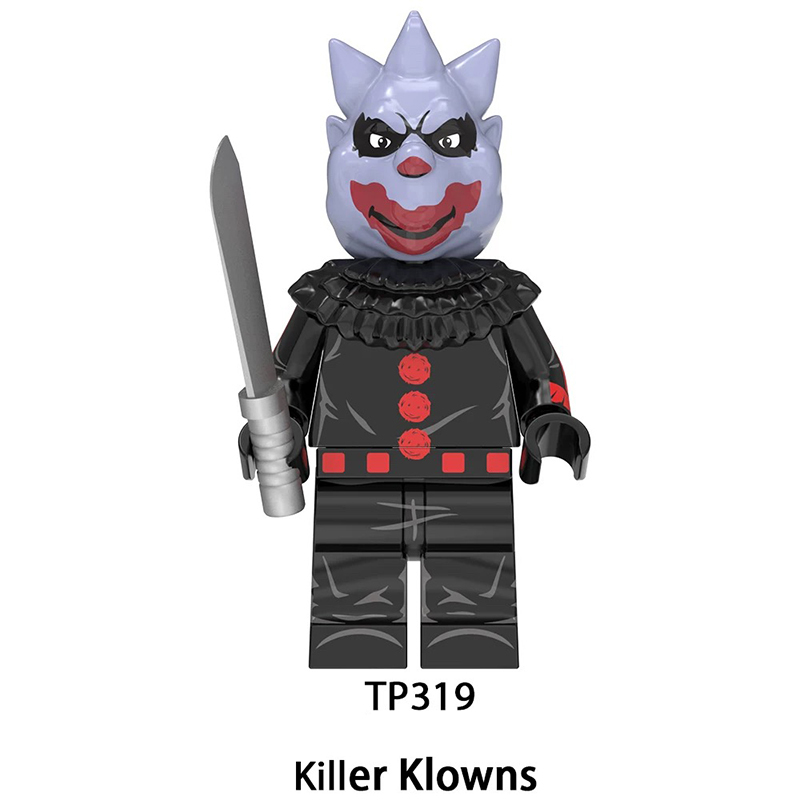 TP1001 Marvel DC Joker Action Figures Building Blocks Killer Klowns Cartoon Clown Film Minifigs Blocks Children Toys Gifts