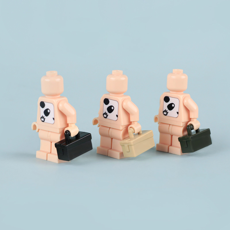 MOC Military Material Package Patronenkasten 34  Action Figures Building Blocks Solider Weapon Accessories Compatible Box Bricks Children Gifts Toys