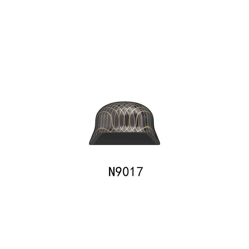 N9026-9030 WW2 Military German Wide Brim Helmet Building Blocks Army Officer Soldier Figures Hat Head Coat War Accessories Weapon Gun Bricks Gift Boy