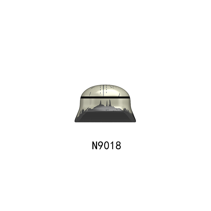 N9026-9030 WW2 Military German Wide Brim Helmet Building Blocks Army Officer Soldier Figures Hat Head Coat War Accessories Weapon Gun Bricks Gift Boy