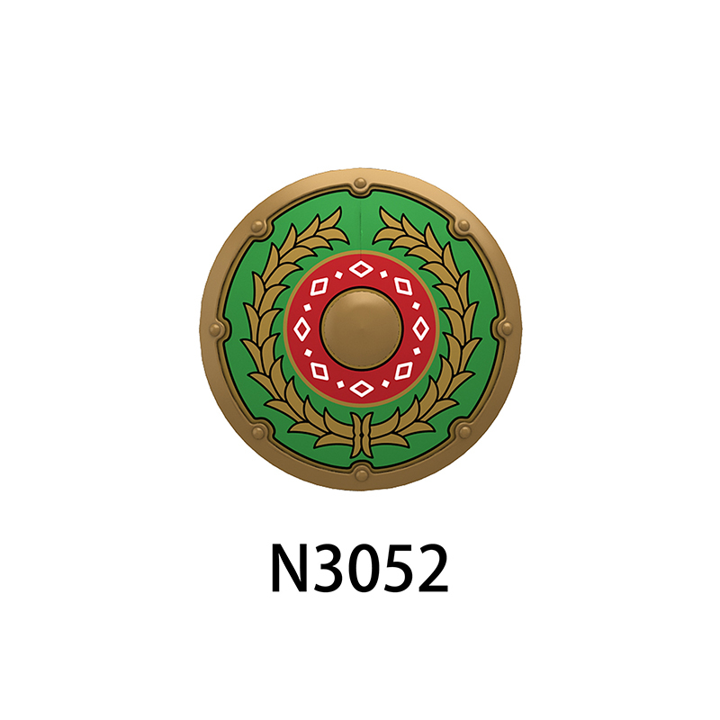 N818-832 Medieval Series Ancient Roman Shield Heavy Infantry Minifigs Building Blocks Crossbowaman Centurion Weapon Sword Shield Toys Boys