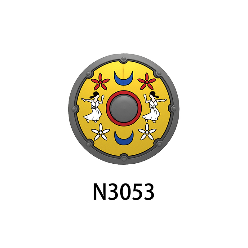N818-832 Medieval Series Ancient Roman Shield Heavy Infantry Minifigs Building Blocks Crossbowaman Centurion Weapon Sword Shield Toys Boys