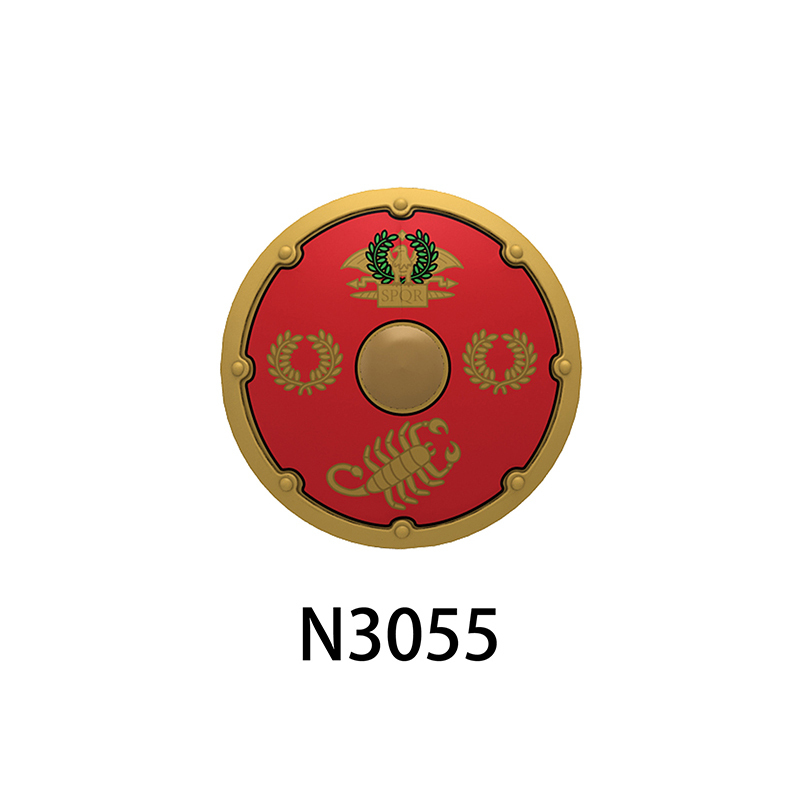 N818-832 Medieval Series Ancient Roman Shield Heavy Infantry Minifigs Building Blocks Crossbowaman Centurion Weapon Sword Shield Toys Boys