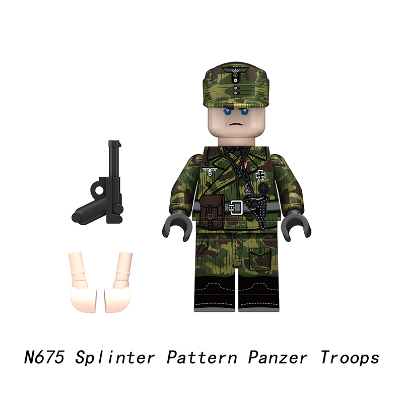 Military Camouflage Weapon Oak Leaf Pattern Panzer Troops