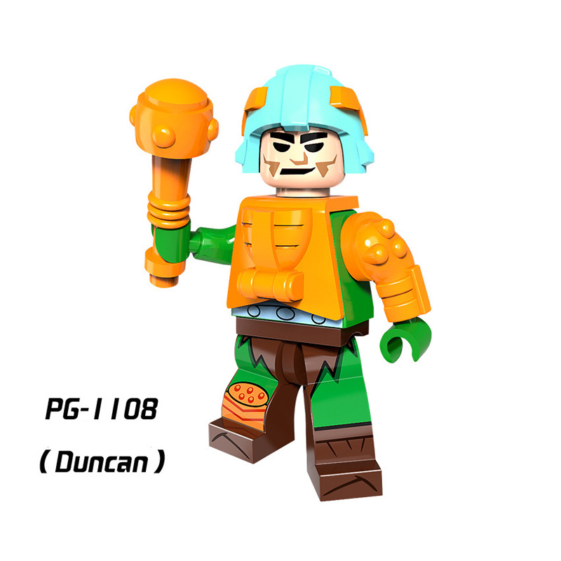 PG8203 Cartoon Anime Fortnite Action Figures Zoey Omega Default Skin No.2 Minifig Building Block Children Gifts Boys Toys