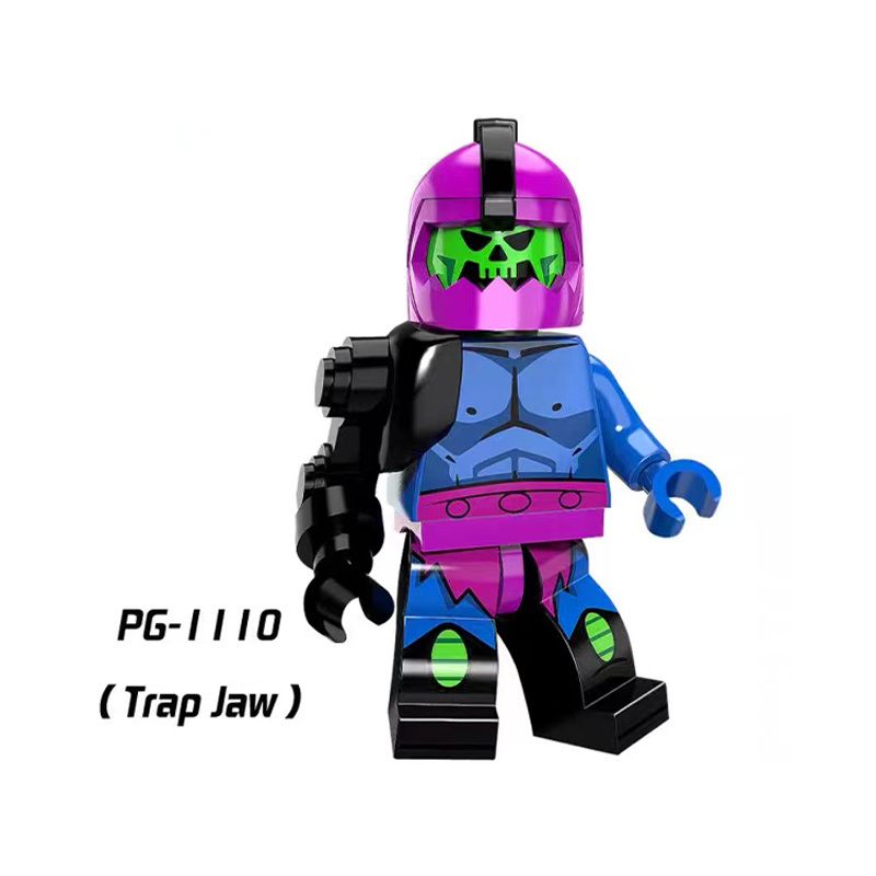 PG8203 Cartoon Anime Fortnite Action Figures Zoey Omega Default Skin No.2 Minifig Building Block Children Gifts Boys Toys