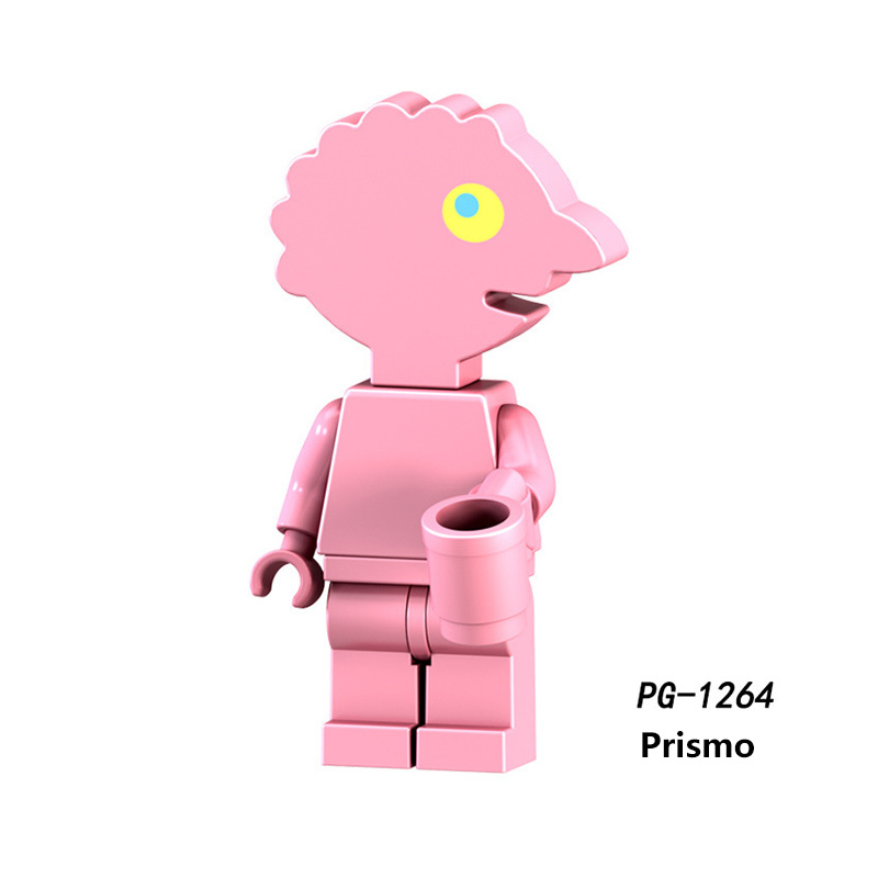 PG8203 Cartoon Anime Fortnite Action Figures Zoey Omega Default Skin No.2 Minifig Building Block Children Gifts Boys Toys