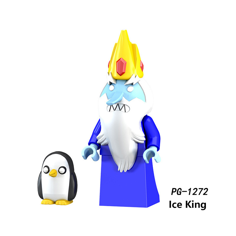 PG8140 Cartoon Adventure Time Action Figures  Marceline King OOO Duke Lemon Minifig Building Block Children Gifts Boys Toys