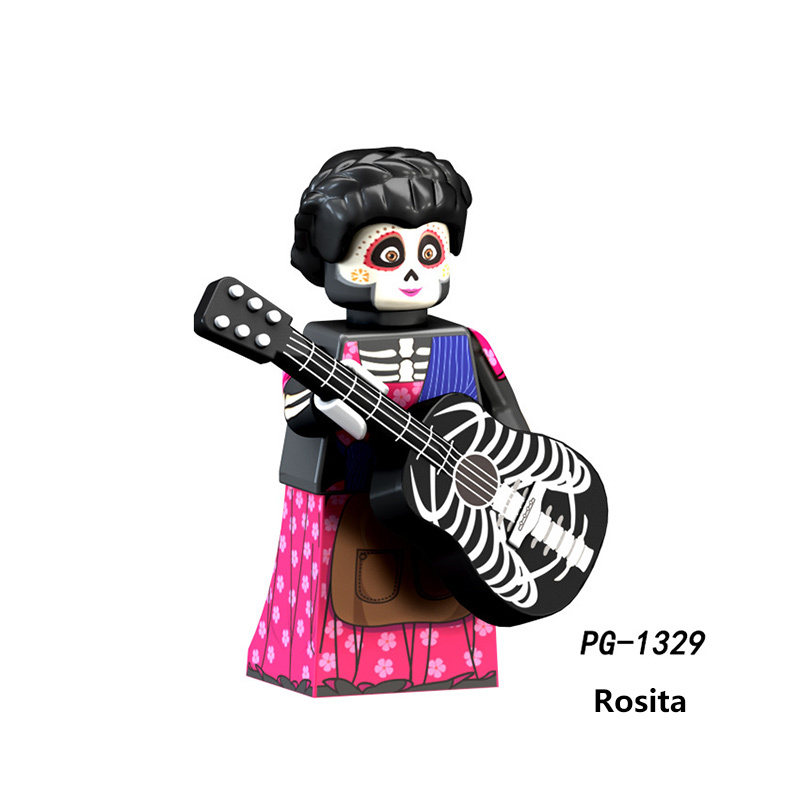 PG8174 Halloween Pumpkin Minifigs Building Blocks Wild Jeff Zombie Vampire Clown Roleplay Models Toys Gifts For Children