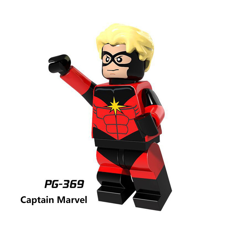 WM6033 Marvel Heroes Series Robin Captain America Action Figures Animal Man Building Blocks Batman Compatible Children Gifts Toys