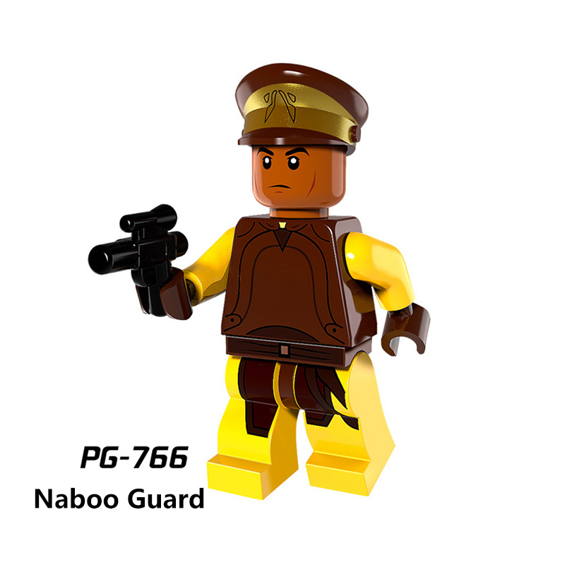 PG8037 Star Wars Hansolo Luke Wencuis Star Wars Luke Enbo Javanese Building Blocks Movie Compatible Children Birthday Gifts Toys