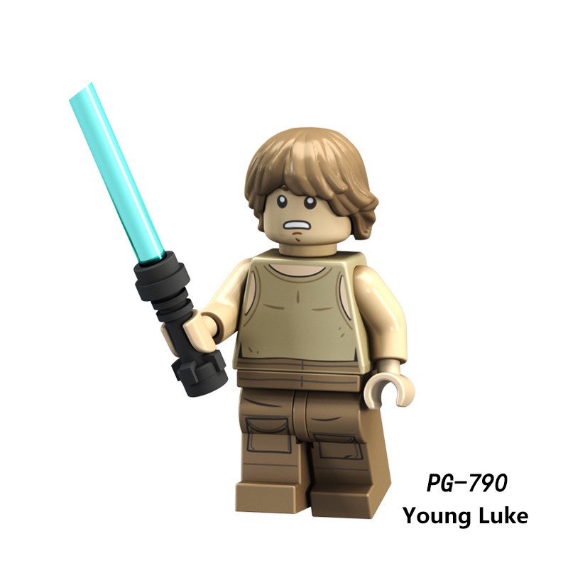 KM66037-66044 Star Wars Series Stormtroopers Lightsaber Science Fiction Minifigs Weapom Model Buildiing Blocks Children Toys Gifts