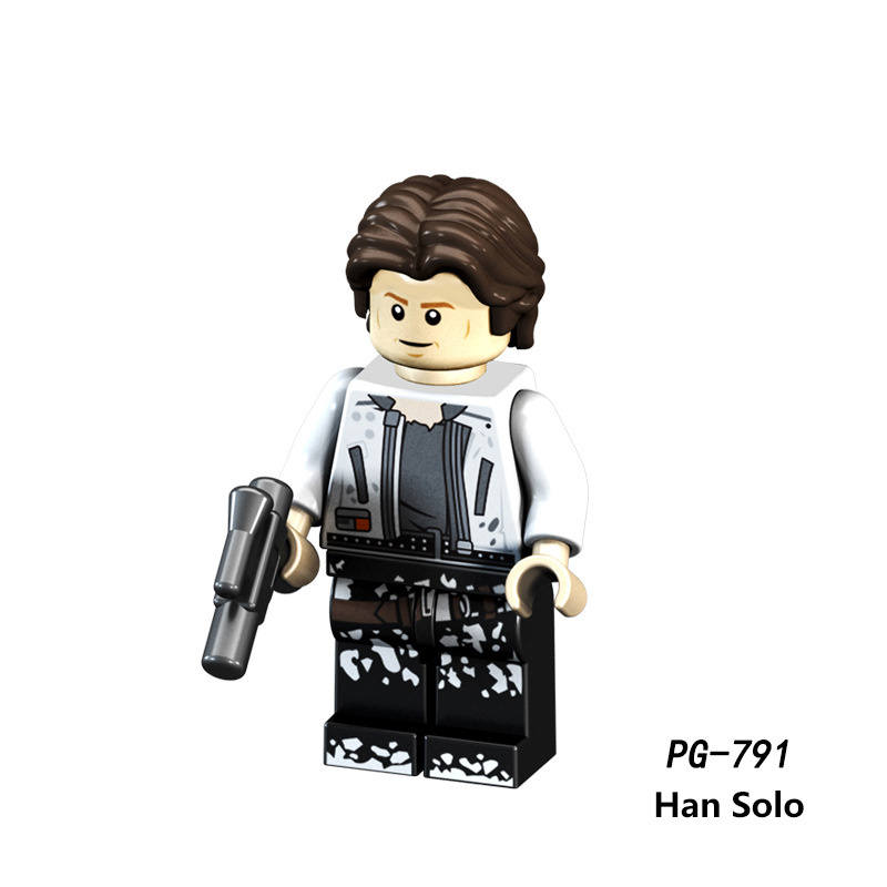 KM66037-66044 Star Wars Series Stormtroopers Lightsaber Science Fiction Minifigs Weapom Model Buildiing Blocks Children Toys Gifts