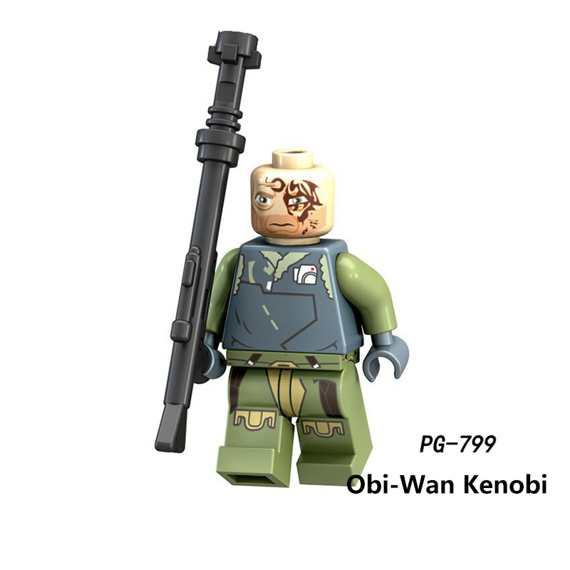 PG8095 Star Wars Clone Trooper Master Mace Wencuis Star Wars Luminara Building Blocks Movie Compatible Children Birthday Gifts Toys
