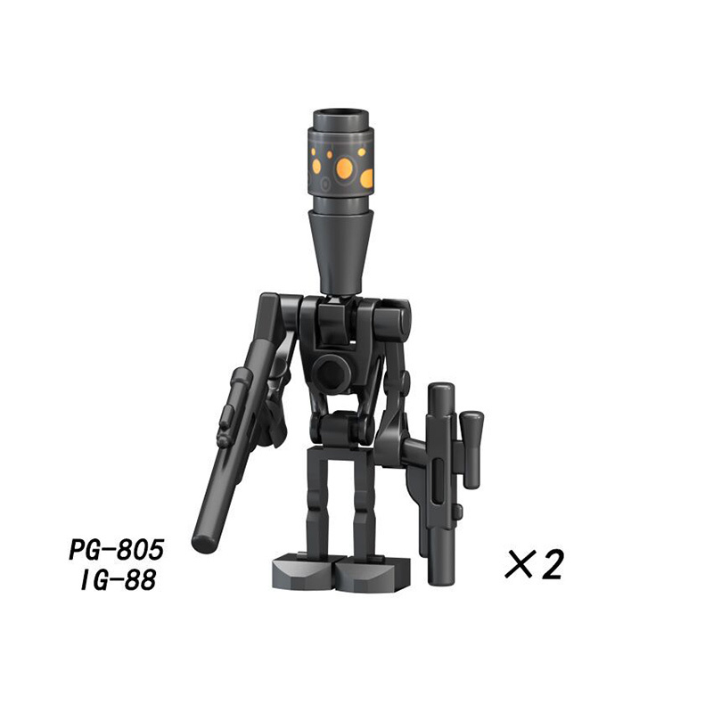 PG8095 Star Wars Clone Trooper Master Mace Wencuis Star Wars Luminara Building Blocks Movie Compatible Children Birthday Gifts Toys
