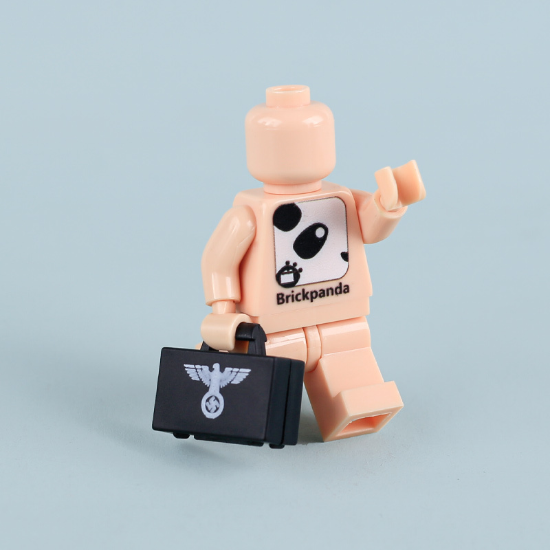 MOC German Military Soliders WW2 German Navy Coast Guard Hats Helmets Building Blocks Army Soliders Weapons Minifigs Compatible Hats Bricks Children Gifts Toys