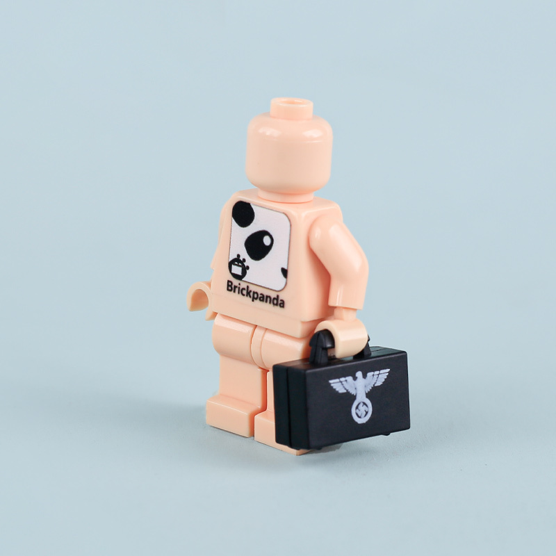 MOC German Military Soliders WW2 German Navy Coast Guard Hats Helmets Building Blocks Army Soliders Weapons Minifigs Compatible Hats Bricks Children Gifts Toys