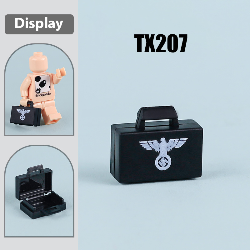 MOC German Military Soliders WW2 German Navy Coast Guard Hats Helmets Building Blocks Army Soliders Weapons Minifigs Compatible Hats Bricks Children Gifts Toys