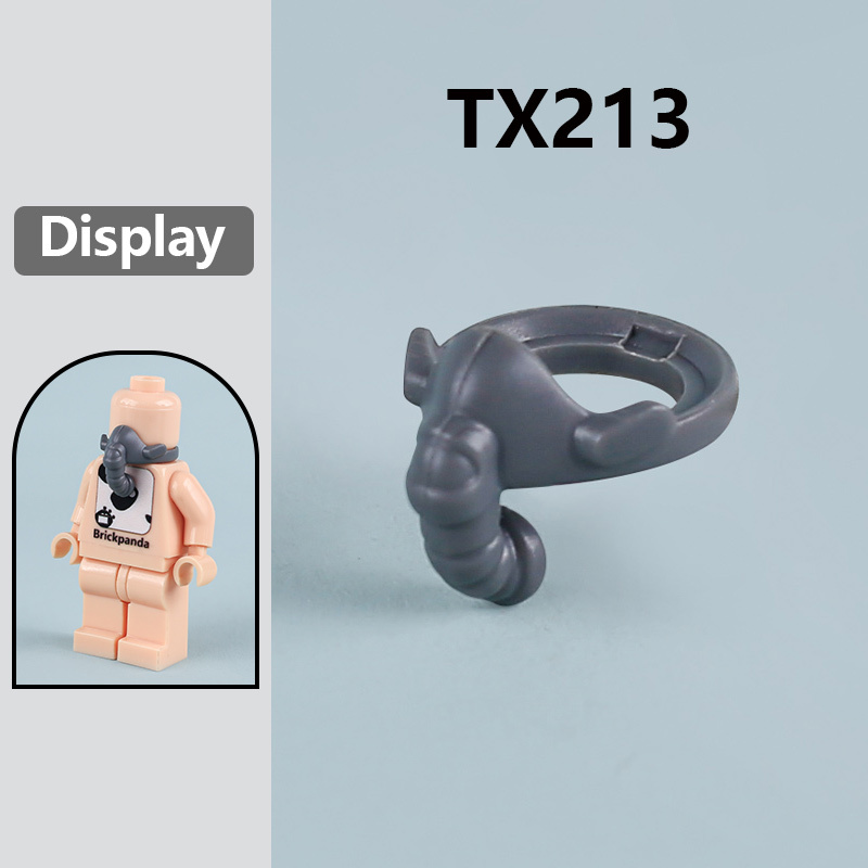 MOC WW2 England Helmet Gas Mask Building Blocks Military Soldier WW1 Britain Minifigures Hats Mask Accessories Army Bricks Toys
