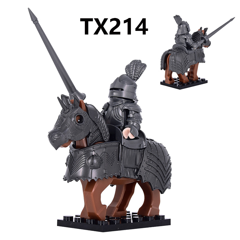 Red Lion War Horse Crow Warrior Sword Weapon Helmet