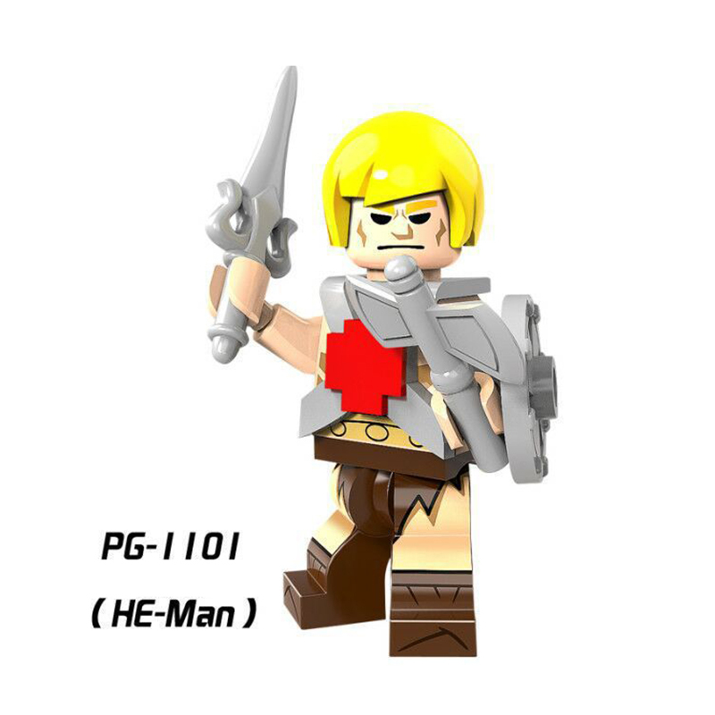 PG8094 Cartoon Anime He-Man and the Masters of the Universe  Action Figures Beast Man  Minifig Building Block Children Gifts Boys Toys
