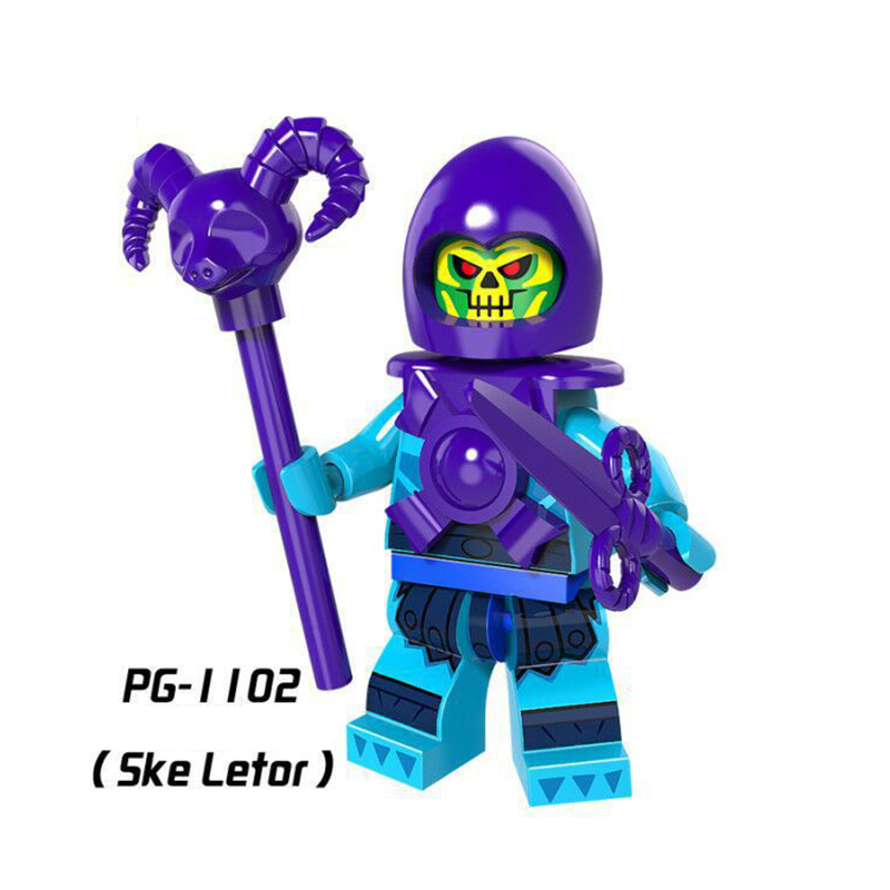 PG8094 Cartoon Anime He-Man and the Masters of the Universe  Action Figures Beast Man  Minifig Building Block Children Gifts Boys Toys
