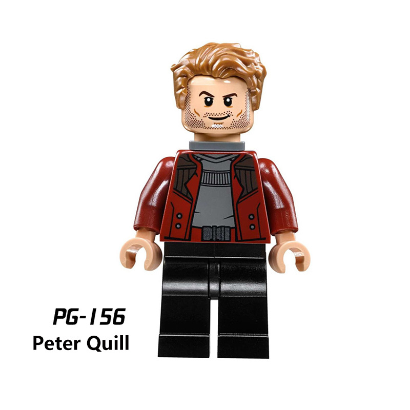 EG18015 American DC Comics Superheroes Series Minifigs Builiding Blocks Marvel Deadpool Batman Harley Quinn Weapon Gun Cloak Toys