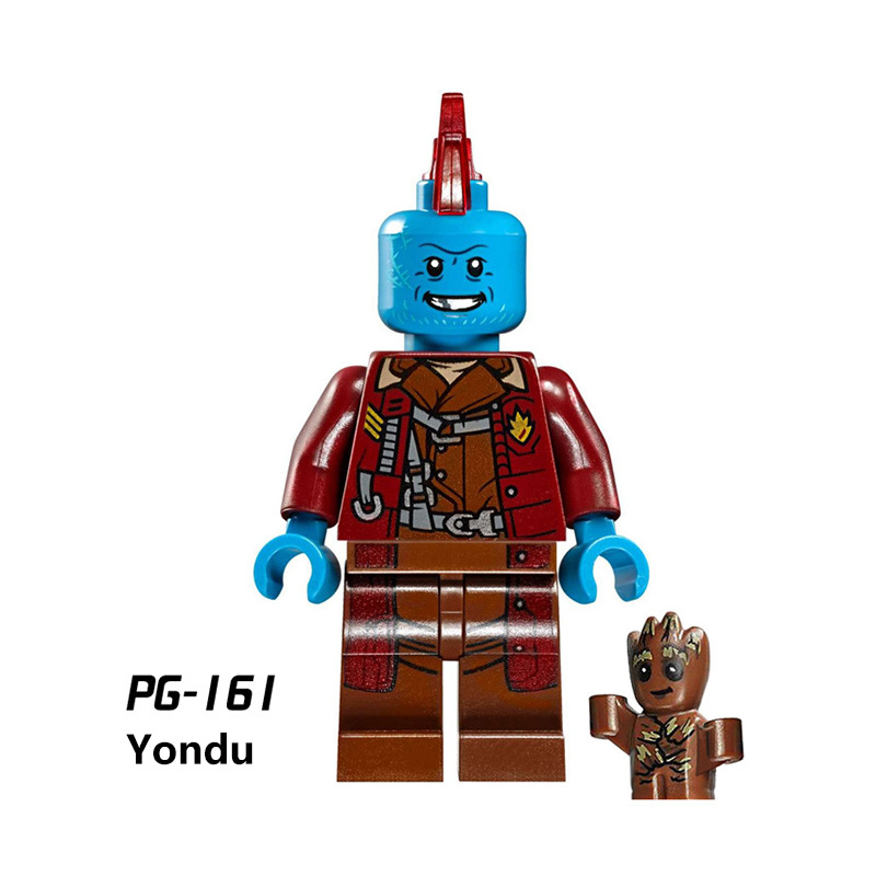 EG18015 American DC Comics Superheroes Series Minifigs Builiding Blocks Marvel Deadpool Batman Harley Quinn Weapon Gun Cloak Toys