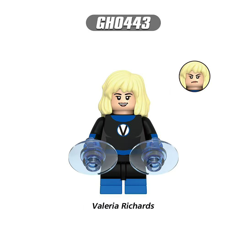 G0151 Movie DC Fantastic Four Mister Fantastic Minifigs Action Figure Human Galactus Building Blocks Annihilus Children Gifts Toys