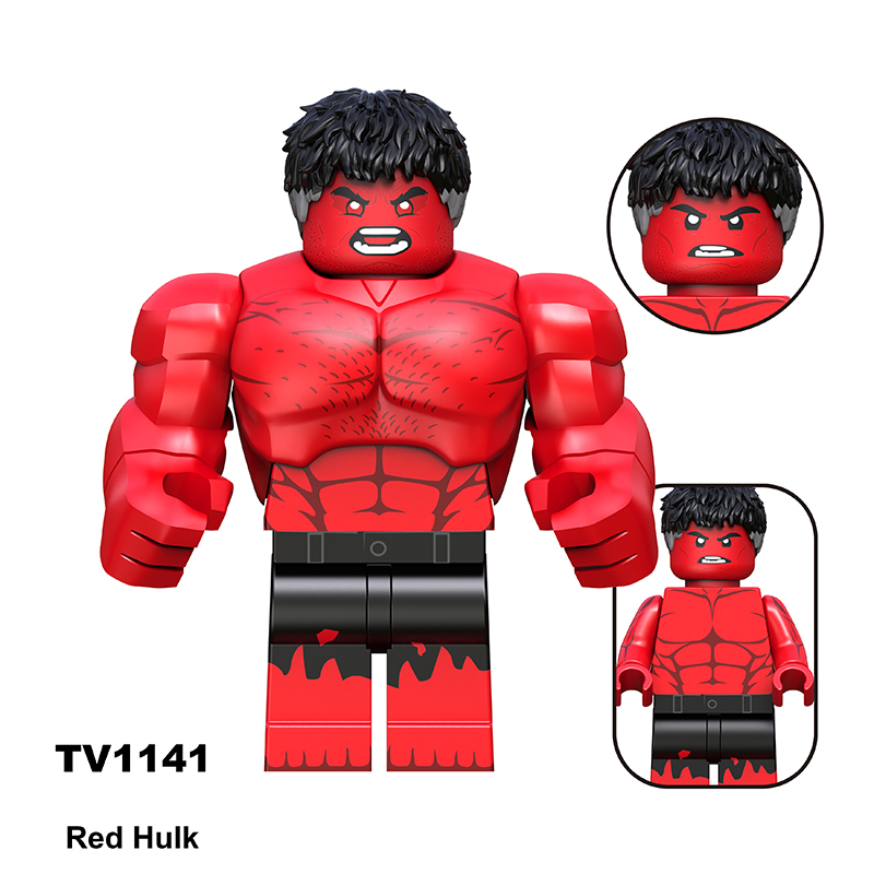 TV6217 Marvel Super Heroes Series Minifigures Winter Soldier Karl Building Blocks Hulk MOC Figures Bricks Model Toys Gifts For Children