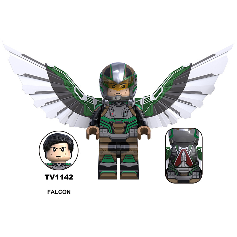 TV6217 Marvel Super Heroes Series Minifigures Winter Soldier Karl Building Blocks Hulk MOC Figures Bricks Model Toys Gifts For Children