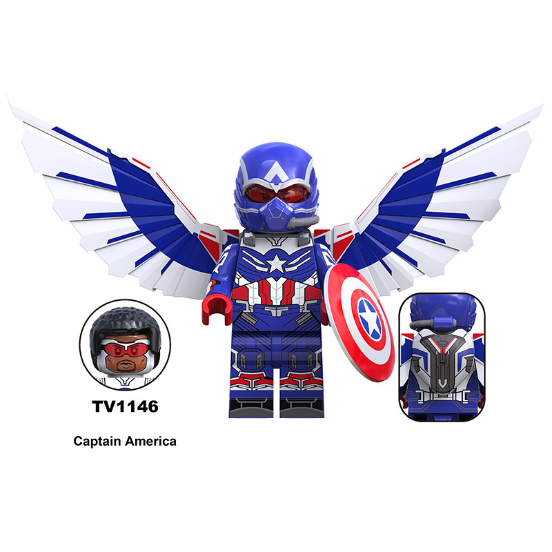 TV6217 Marvel Super Heroes Series Minifigures Winter Soldier Karl Building Blocks Hulk MOC Figures Bricks Model Toys Gifts For Children