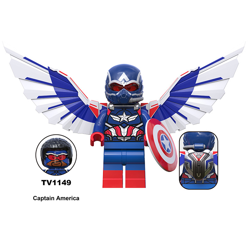 TV6218 Marvel Super Heroes Series Minifigures Winter Soldier Karl Building Blocks Hulk MOC Figures Bricks Model Toys Gifts For Children