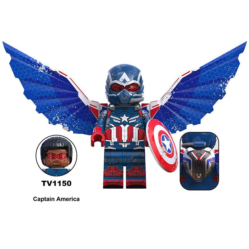 TV6218 Marvel Super Heroes Series Minifigures Winter Soldier Karl Building Blocks Hulk MOC Figures Bricks Model Toys Gifts For Children