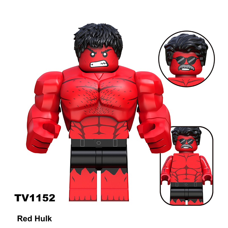 TV6218 Marvel Super Heroes Series Minifigures Winter Soldier Karl Building Blocks Hulk MOC Figures Bricks Model Toys Gifts For Children