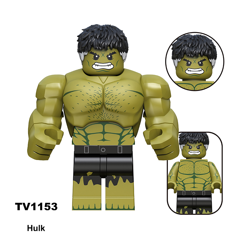 TV6218 Marvel Super Heroes Series Minifigures Winter Soldier Karl Building Blocks Hulk MOC Figures Bricks Model Toys Gifts For Children