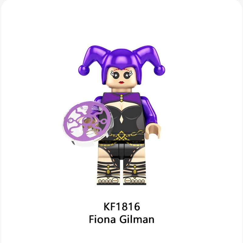 TP1011 Halloween Slender Man Annabelle Freddie Building Blocks Comic Tomie Nun Megan Minifigs Broll Anime Action Children Gifts Toys