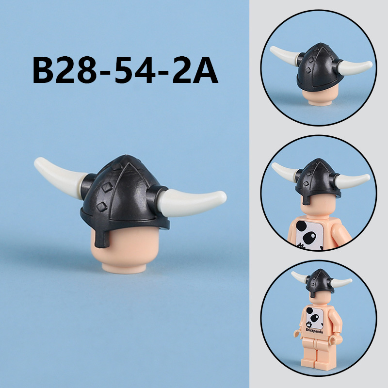 MOC City People Hat Building Blocks Baseball Cap Beret Hairstyle Hair Meatball Head Compatible Hats Bricks Children Gifts Toys