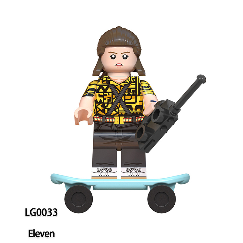 LG1005 Stranger Things Series Minifigs Building Blocks Vecna Cartoon Eleven Papa Billy Erica Figures Models Toys Gifts Children