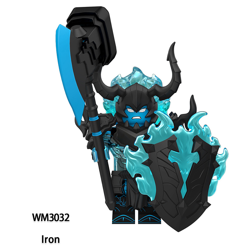 WM6221 Series Beru Solo Leveling Anime Frieren Action Figure Sung Jin-Woo Warrior Iron Building Blocks Cartoon Movie Model Toys