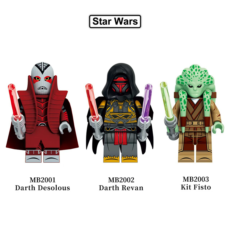 G0157 Star Wars Darth Revan Aurra Sing Action Figures Building Block Talzin The Son Embo Minifigs Blocks Children Toys Gifts