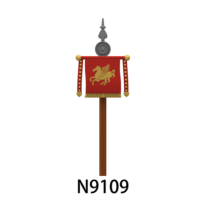 N818-832 Medieval Series Ancient Roman Shield Heavy Infantry Minifigs Building Blocks Crossbowaman Centurion Weapon Sword Shield Toys Boys