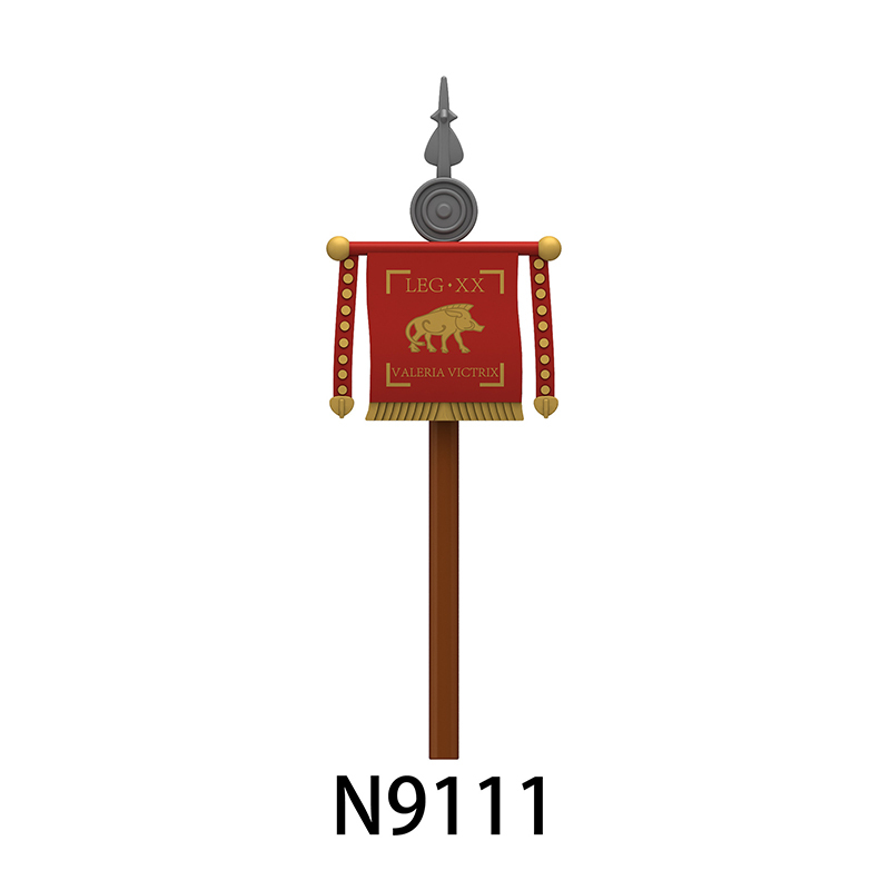 N818-832 Medieval Series Ancient Roman Shield Heavy Infantry Minifigs Building Blocks Crossbowaman Centurion Weapon Sword Shield Toys Boys