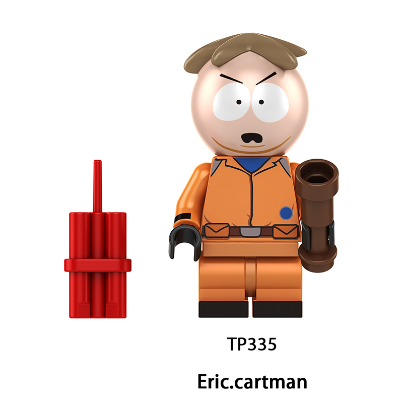KF6192 Cartoon Butters Stotch Eric.cartman Minifigs Building Blocks Stan Marsh Action Figures Children Gifts Birthday Toys