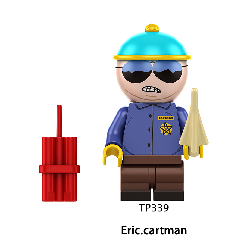 KF6192 Cartoon Butters Stotch Eric.cartman Minifigs Building Blocks Stan Marsh Action Figures Children Gifts Birthday Toys