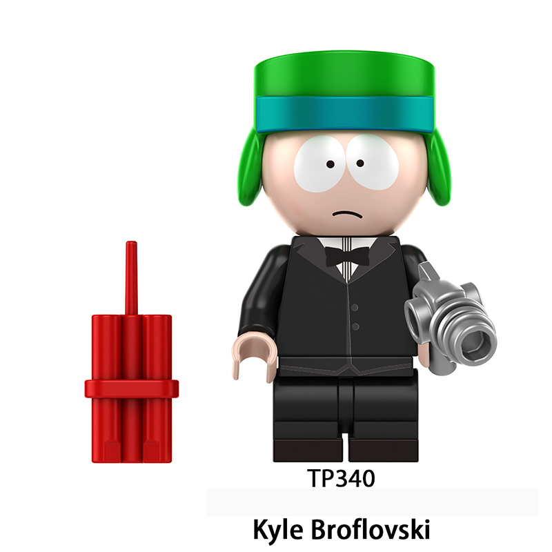 KF6192 Cartoon Butters Stotch Eric.cartman Minifigs Building Blocks Stan Marsh Action Figures Children Gifts Birthday Toys