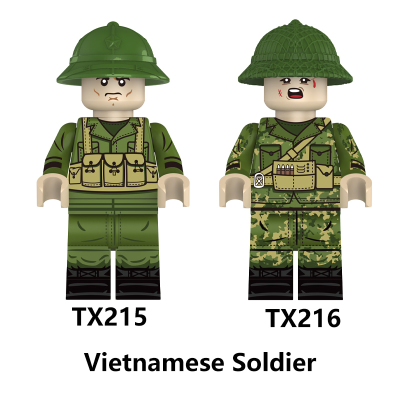 【なにわのアッキー】brickmania湾岸戦争米軍海兵隊ミニフィグ5体 なにわのアッキー様専用】brickmania湾岸戦争米軍海兵隊ミニフィグ5体