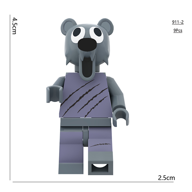 731STU Game Hollow Knight: 99 Nights in the Forest Action Figures Games Building Blocks Goat Monster Cartoon Hallownest Children Toys Halloween Gifts
