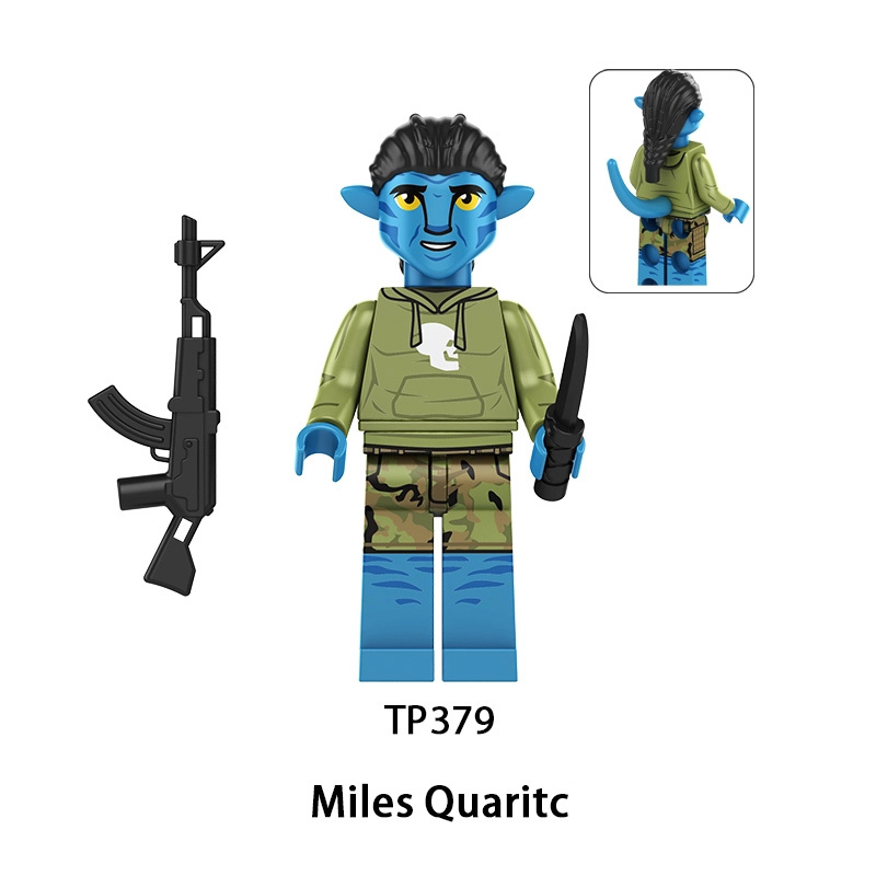 TP1047 Disney Movie Avatar Navi Action Figures Neytiri Model Building Block Mini Assemble MOC Educational Toy Kids Birthday Gifts